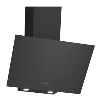 Bosch DWK64PJ60T 120 W 400 m³ 60 cm Cam Karbon Filtreli Bacasız Duvar Tipi Davlumbaz Siyah