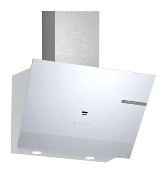 Bosch DWK67PJ20T 270 W 700 m³ 60 cm Cam Karbon Filtreli Bacalı Duvar Tipi Davlumbaz Beyaz