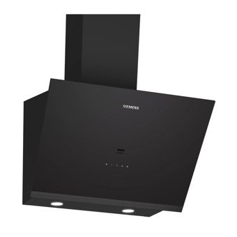 Siemens LC67KPJ30T 210 W 700 m³ 60 cm Cam Karbon Filtreli Bacasız Duvar Tipi Davlumbaz Siyah