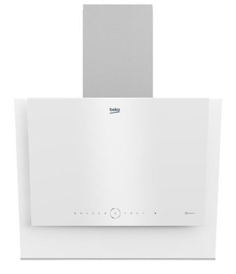 Beko BDE 6072 B 60 210 W 850 m³ 59.5 cm Cam Bacalı Duvar Tipi Davlumbaz Beyaz