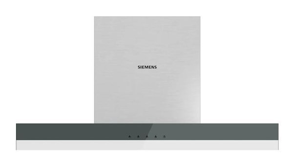 Siemens LC67BBK00T 275 W 650 m³ 60 cm Cam Karbon Filtreli Bacalı Duvar Tipi Davlumbaz Gümüş