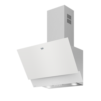 Beko BDE 6050 HB 240 W 400 m³ 60 cm Cam Karbon Filtreli Bacasız Duvar Tipi Davlumbaz Beyaz