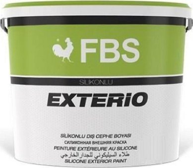 Fbs Exterio Silikonlu Dış Cephe Boyası 3.5 kg Parlament Mavi