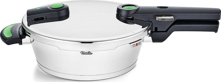 Fissler Vitaquick Green Clipso Kapak Çelik 2.5 lt Düdüklü Tencere Yeşil