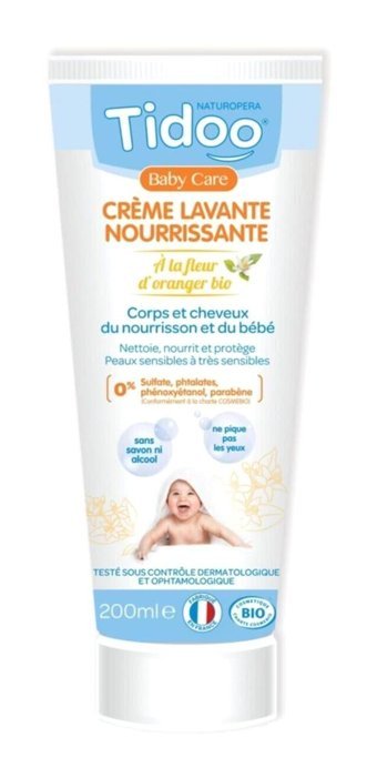 Tidoo Göz Yakmayan Yenidoğan İçin Aloe Veralı Bebek Şampuanı 200 ml