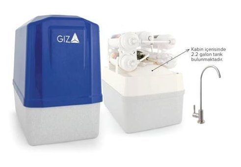 Express Water EWG 5A 5 Aşamalı 10 lt Kapalı Kasa Pompalı Tezgah Altı Su Arıtma Cihazı
