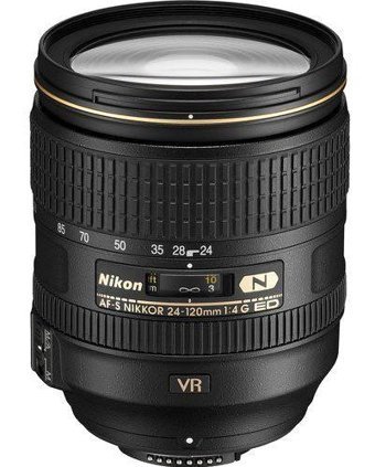 Nikon AF-S 24-120 mm f/4 Teleconverter Lens
