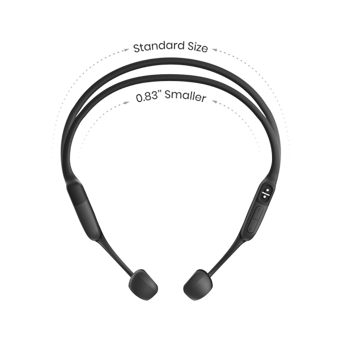 Shokz Openrun Android & iOS Uyumlu 5.1 Silikonsuz Kablosuz Kulak İçi Bluetooth Kulaklık Siyah
