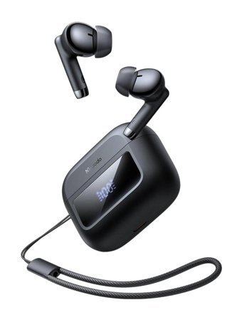 Mcdodo Hp-3290 Android & iOS Uyumlu Işıklı Işıklı Silikonlu Kablosuz Kulak İçi Bluetooth Kulaklık Siyah