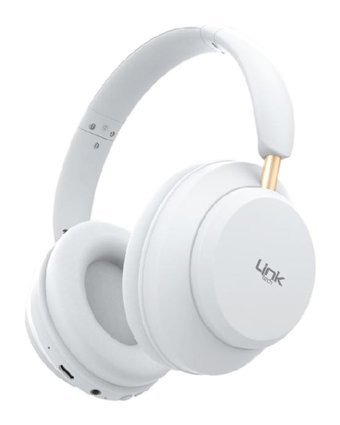 Linktech Hp7 Anc Silikonsuz Gürültü Önleyici Kablosuz Kulak Üstü Bluetooth Kulaklık Beyaz