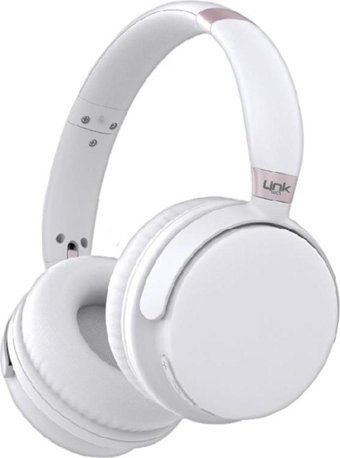 Linktech Hp8 Anc 5.2 Silikonsuz Gürültü Önleyici Kablosuz Kulak Üstü Bluetooth Kulaklık Beyaz