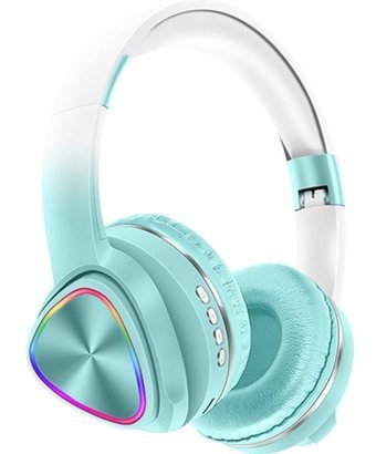 Karler Bass 650 Bt Android & iOS Uyumlu Silikonlu Kablosuz Kulak Üstü Bluetooth Kulaklık Yeşil