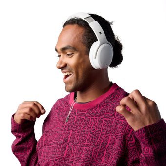 Skullcandy S6Caw-S951 Android & iOS Uyumlu 5.2 Silikonlu Gürültü Önleyici Kablosuz Kulak Üstü Bluetooth Kulaklık Beyaz