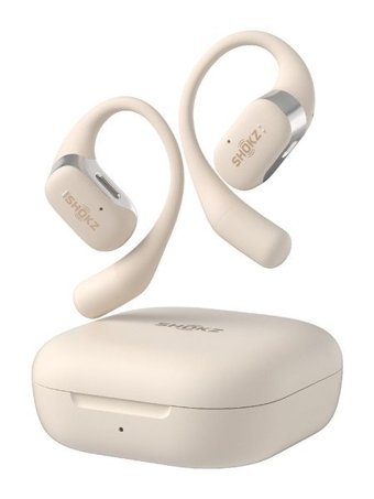 Shokz Openfit Android & iOS Uyumlu 5.2 Silikonsuz Kablosuz Kulak İçi Bluetooth Kulaklık Bej
