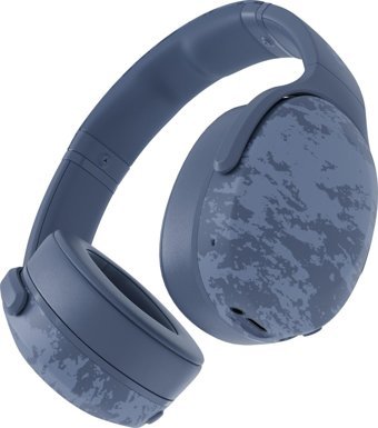 Skullcandy Crusher Evo Silikonsuz Gürültü Önleyici Kablosuz Kulak Üstü Bluetooth Kulaklık Mavi