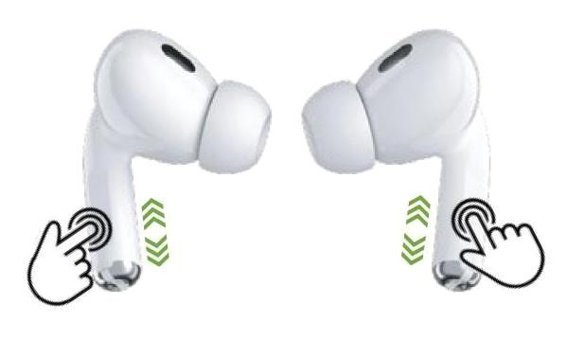 Torima Airking Android & iOS Uyumlu 5.3 Işıklı Işıklı Silikonlu Kablosuz Kulak İçi Bluetooth Kulaklık Beyaz