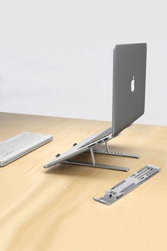 Weather Forecast Cin304 Katlanabilir Ayarlanabilir Taşınabilir Ayaklı Laptop Standı