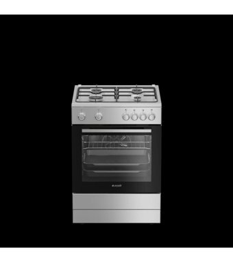 Arçelik F 8440-1 G 66 lt A Enerji Sınıfı Analog Modern LPG Ocaklı Tam Boy Solo Fırın Gümüş