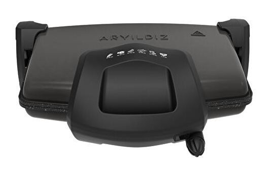 Aryıldız Contact Grill 4 Dilim Döküm Çıkartılabilir Plaka Çift Taraflı Antrasit Izgaralı Tost Makinesi