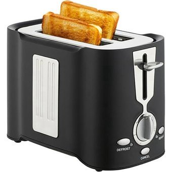 Sanlindou Sanlindouekmek 2 Dilim Kırıntı Tepsisi Akıllı 800 W Siyah Ekmek Kızartma Makinesi