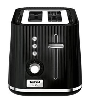 Tefal Loft 2 Dilim Kırıntı Tepsisi 1000 W Siyah Ekmek Kızartma Makinesi