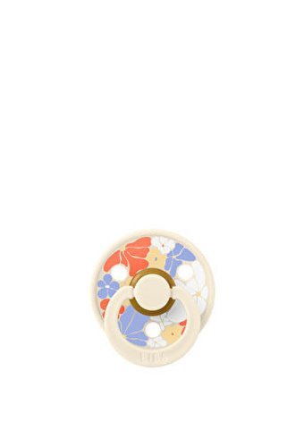 Bibs Studio Colour Flower Ivory 0-36 Ay Emzik Krem