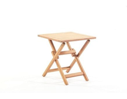 Nuano Consept Truva Kare Ahşap 80x80 cm Kahverengi Bahçe Masası