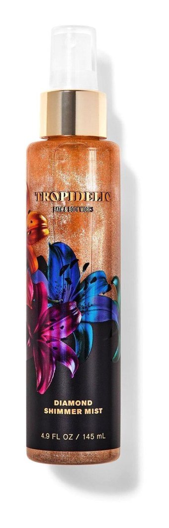 Bath & Body Works Tropidelic Çiçeksi Simli Kadın Vücut Spreyi 145 ml