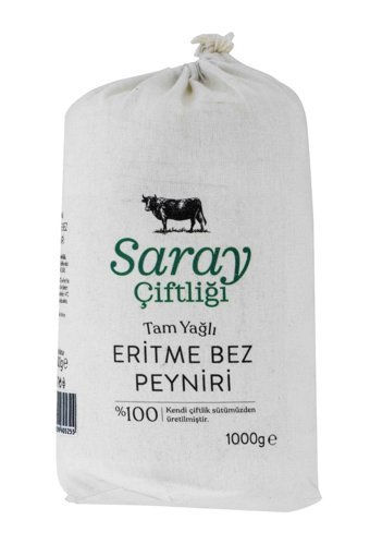Saray Çiftliği Tam Yağlı Eritme Bez Bez İnek Peyniri 1 kg