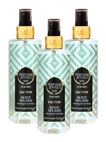 Eyüp Sabri Tuncer Factor Çiçeksi Kadın Vücut Spreyi 3x250 ml