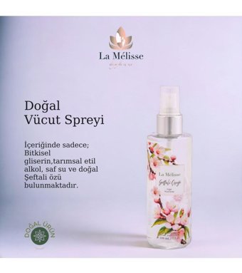 La Melisse Fragrances Şeftali Kadın Vücut Spreyi 200 ml
