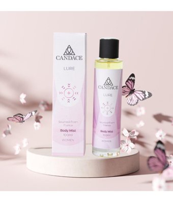 Candace Lure Portakal-Zencefil Kadın Vücut Spreyi 100 ml