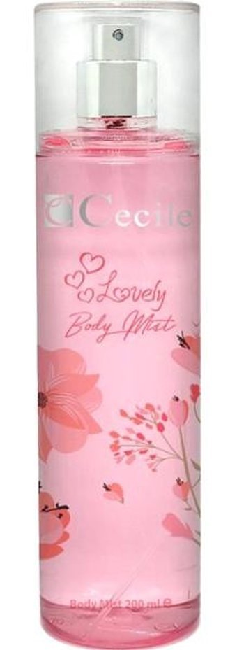 Cecile Lovely Çiçeksi Kadın Vücut Spreyi 200 ml