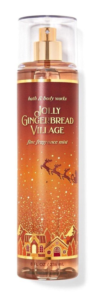 Bath & Body Works Jolly Gingerbread Village Meyvemsi Kadın Vücut Spreyi 236 ml