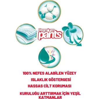 Predo Premium Pants 4 Numara Külot Bebek Bezi 40 Adet