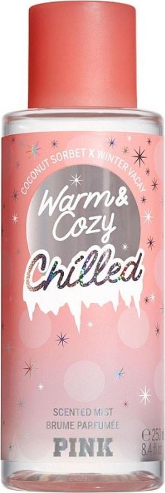 Victoria's Secret Pink Warm & Cozy Chilled Meyvemsi Kadın Vücut Spreyi 250 ml