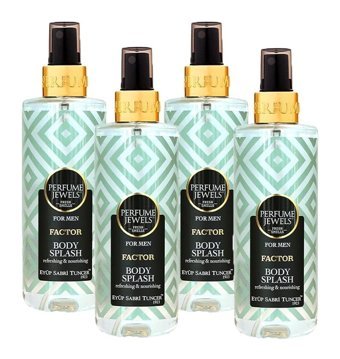 Eyüp Sabri Tuncer Factor Çiçeksi Kadın Vücut Spreyi 4x250 ml