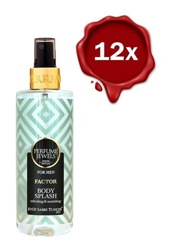 Eyüp Sabri Tuncer Factor Çiçeksi Kadın Vücut Spreyi 12x250 ml