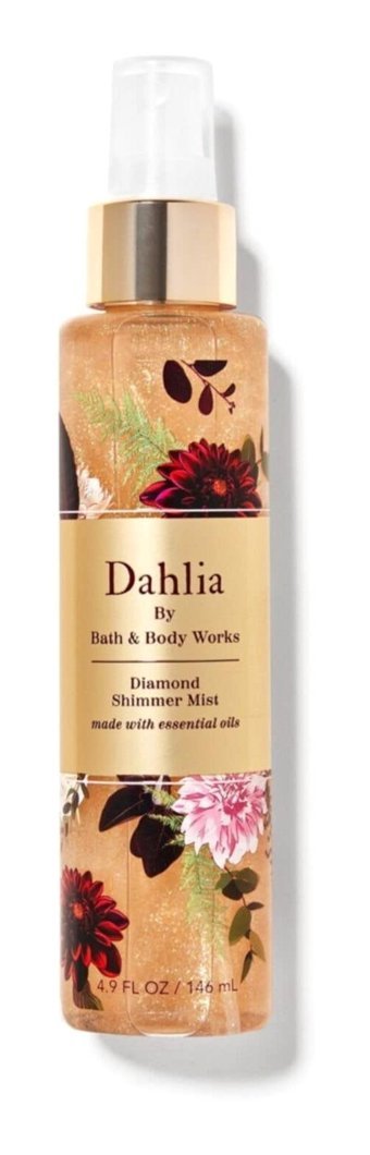 Bath & Body Works Dahlia Çiçeksi Simli Kadın Vücut Spreyi 146 ml