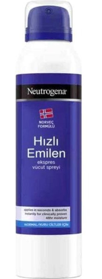 Neutrogena Ekspres Kadın Vücut Spreyi 200 ml