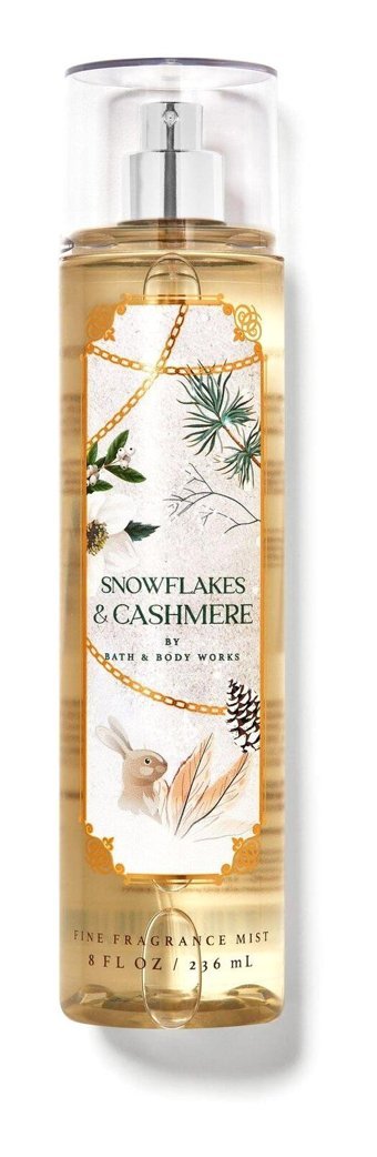 Bath & Body Works Snowflakes & Cashmere Meyvemsi Kadın Vücut Spreyi 236 ml