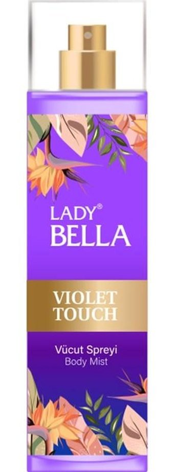 Lady Bella Violet Touch Aromatik Kadın Vücut Spreyi 200 ml