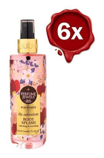 Eyüp Sabri Tuncer The Adventure Çiçeksi Kadın Vücut Spreyi 6x250 ml