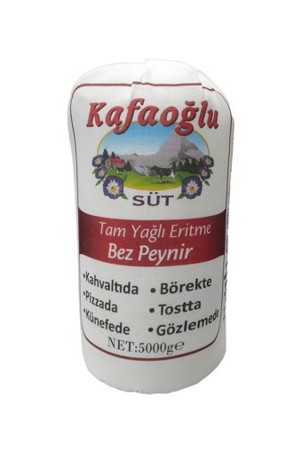 Kafaoğlu Süt Tam Yağlı Eritme Bez İnek Peyniri 5 kg