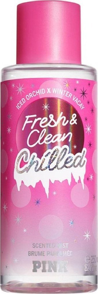 Victoria's Secret Pink Fresh & Clean Chilled Fresh Simli Kadın Vücut Spreyi 250 ml
