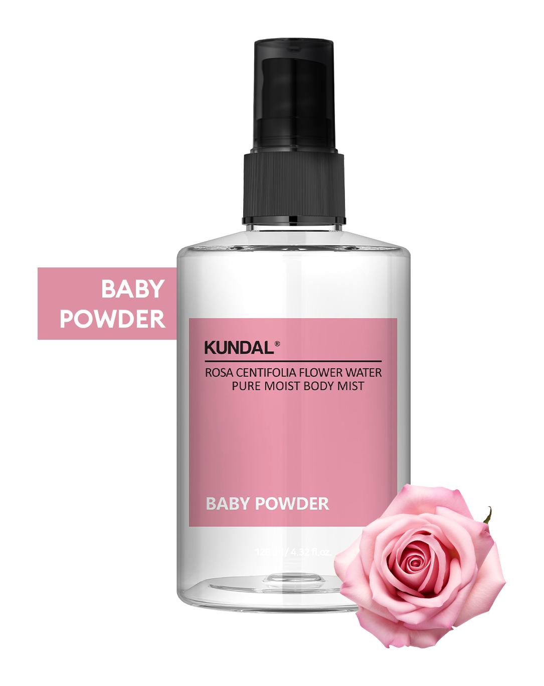 Kundal Baby Powder Çiçeksi Nemlendiricili Kadın Vücut Spreyi 125 ml