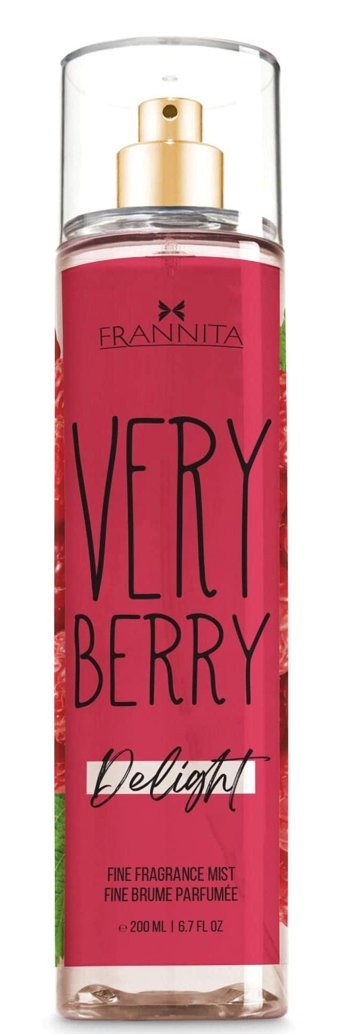 Frannita Very Berry Meyvemsi Kadın Vücut Spreyi 200 ml