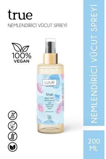 Luur Cosmetics & More True Aromatik Nemlendiricili Kadın Vücut Spreyi 200 ml