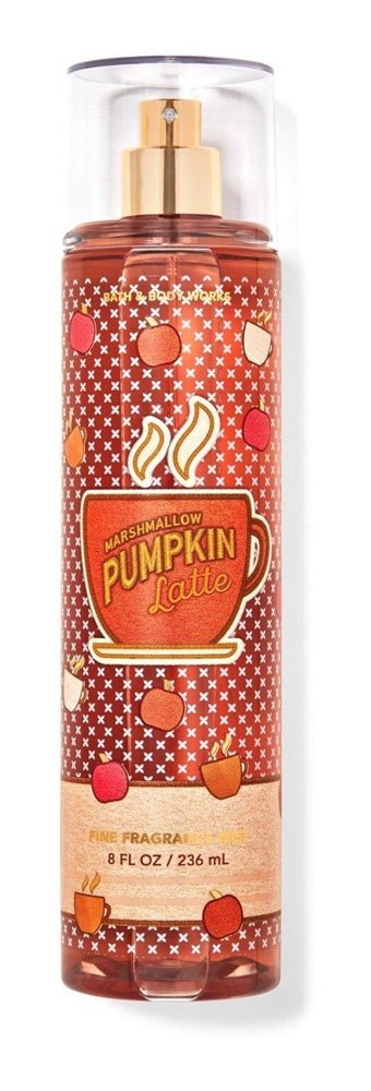 Bath & Body Works Marshmallow Pumpkın Latte Meyvemsi Kadın Vücut Spreyi 236 ml