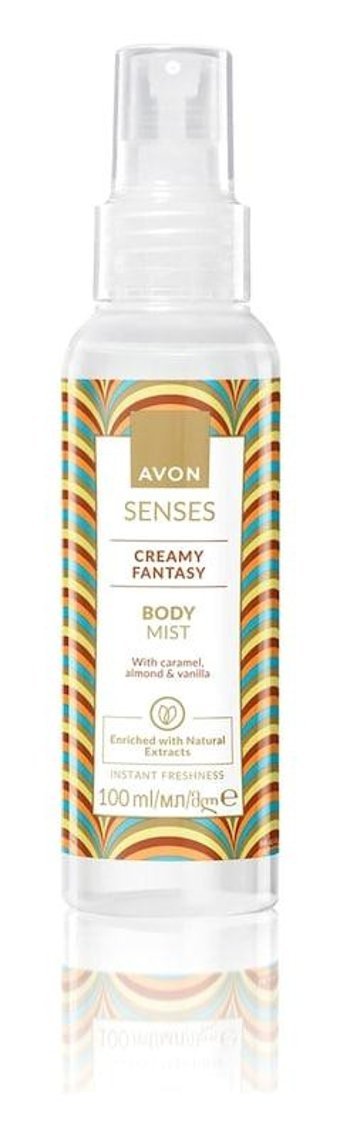 Avon Senses Creamy Fantasy Badem-Karamel-Vanilya Kadın Vücut Spreyi 100 ml